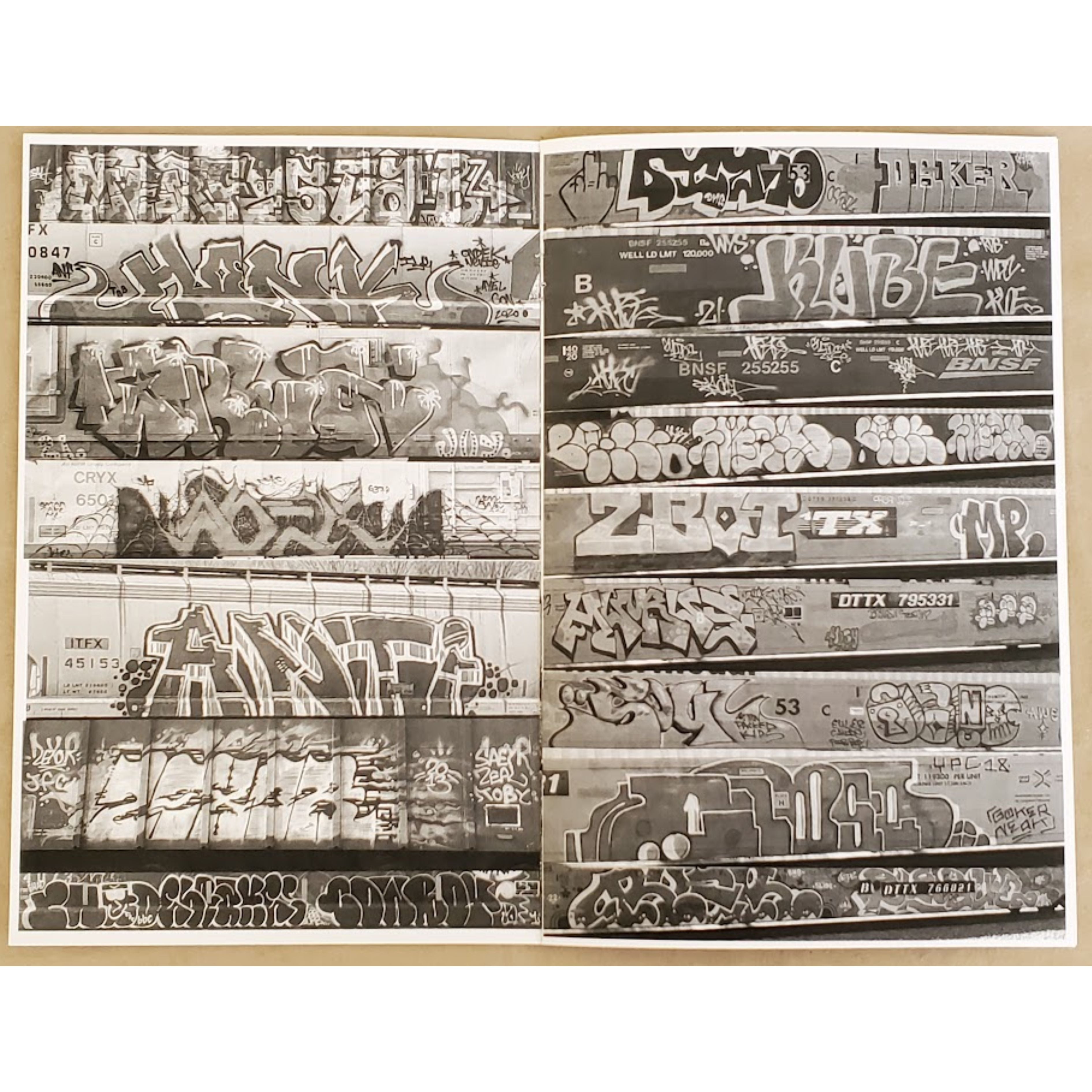 Freightal Attraction: A Small Photo Collection of American Train Graffiti