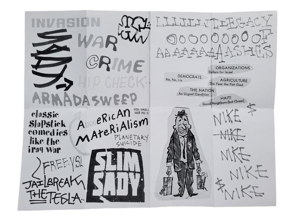 Harsh Criticism #1, 2, & 3 Graffiti Mini Zine Three Pack