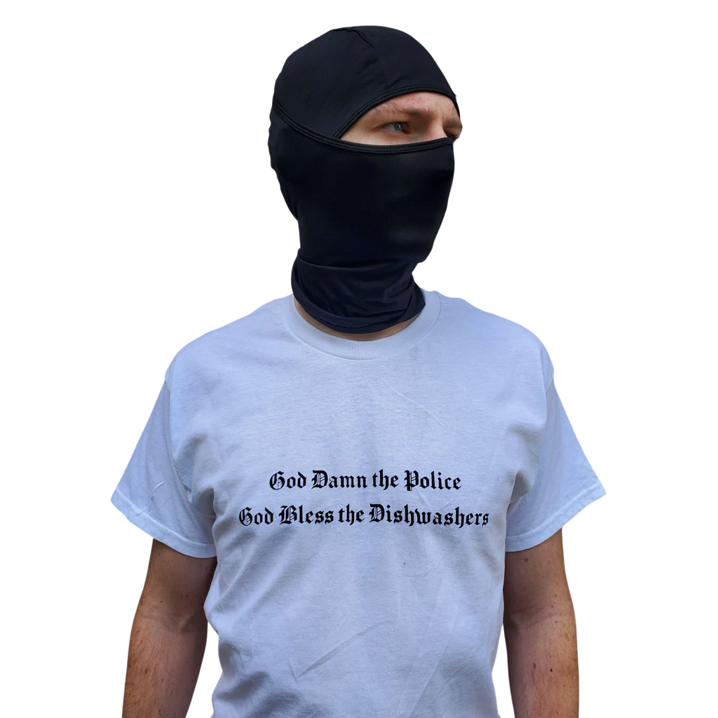God Damn the Police God Bless the Dishwashers T-Shirt