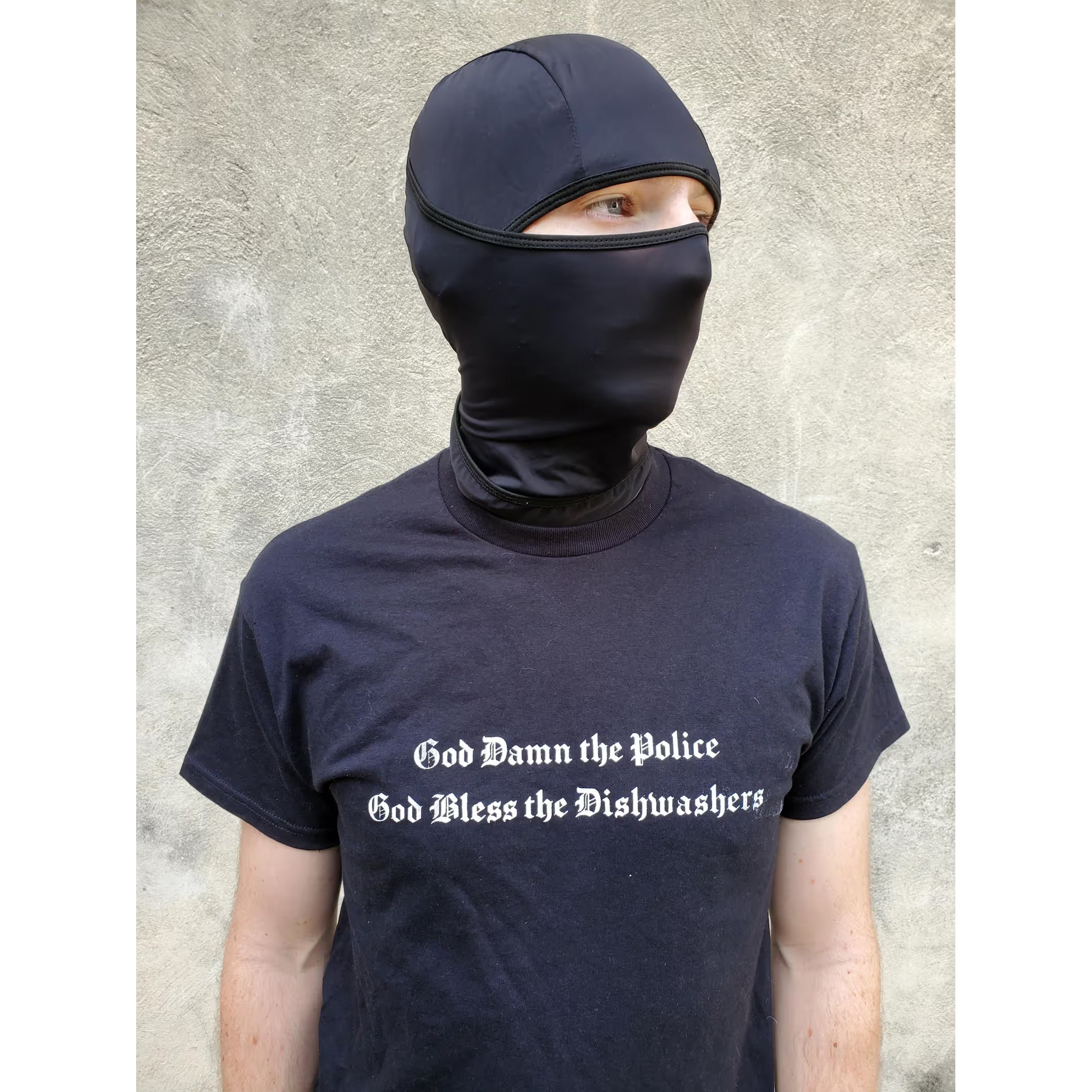 God Damn the Police God Bless the Dishwashers T-Shirt