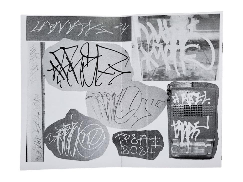 Harsh Criticism #1, 2, & 3 Graffiti Mini Zine Three Pack